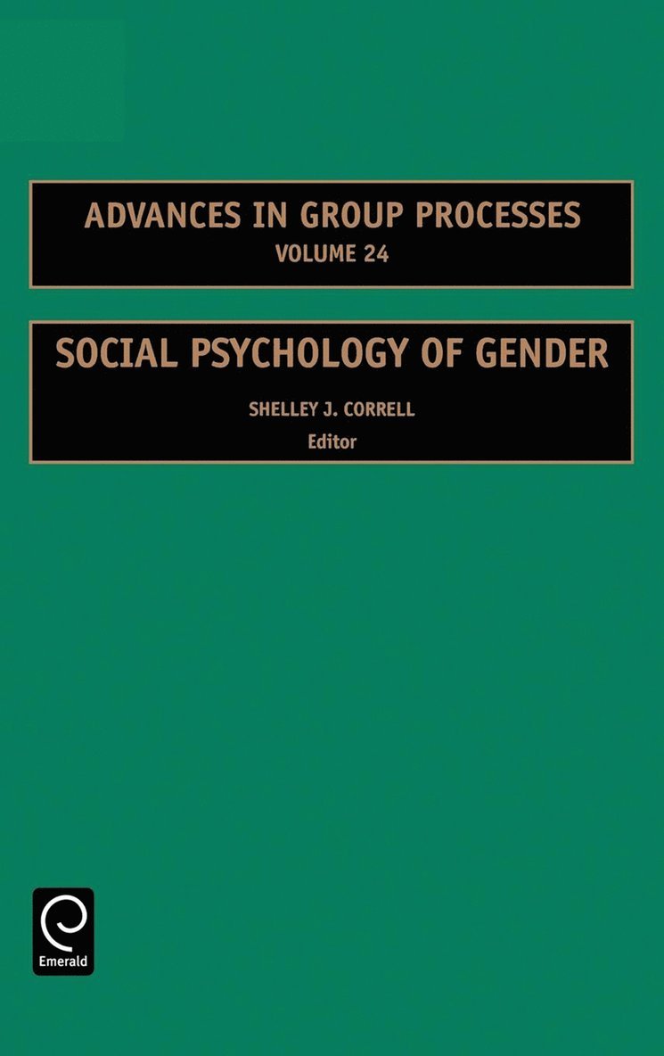 Social Psychology of Gender 1