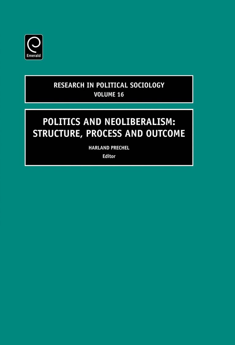 Politics and Neoliberalism 1