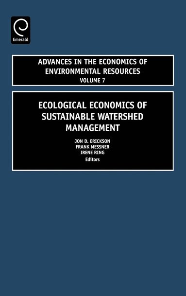 bokomslag Ecological Economics of Sustainable Watershed Management