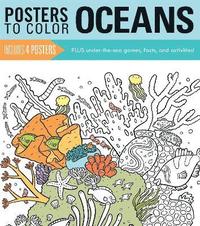 bokomslag Posters to Color: Oceans