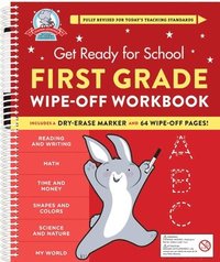 bokomslag Get Ready for School: First Grade Wipe-Off Workbook