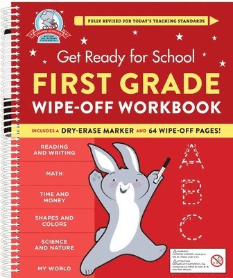 Get Ready for School: First Grade Wipe-Off Workbook 1