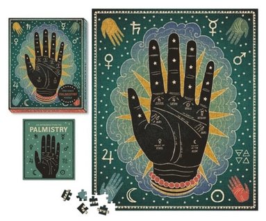 bokomslag Palmistry 500-Piece Puzzle