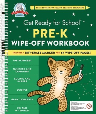 Get Ready for School: Pre-K Wipe-Off Workbook 1