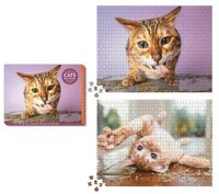 bokomslag Cats on Catnip 2-in-1 Double-Sided 1,000-Piece Puzzle