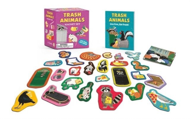 Trash Animals Magnet Set 1
