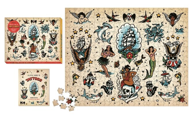 For the Love of Tattoos 500-Piece Puzzle 1