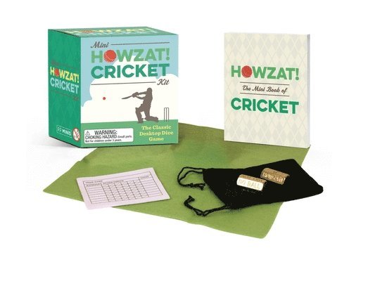Mini Howzat! Cricket Kit: The Classic Desktop Dice Game 1
