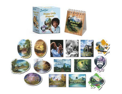 Bob Ross: Happy Little Magnets 1