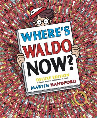 Martin Handford - Where's Waldo Now?: Deluxe Edition with New Searches and a Poster of Woof! (a Hidden Object Activity Book with Search & Find Puzzles and Spot-The-Diff, Inbunden