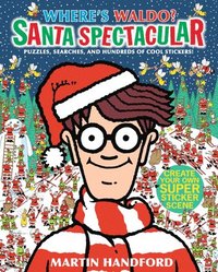 bokomslag Where's Waldo? Santa Spectacular: (A Christmas-Themed Hidden Object Search-And-Find Puzzle & Sticker Book with Games & Hundreds of Stickers - A Perfec