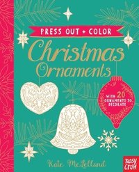 bokomslag Press Out and Color: Christmas Ornaments