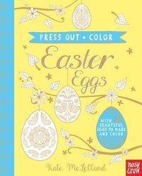 bokomslag Press Out and Color: Easter Eggs