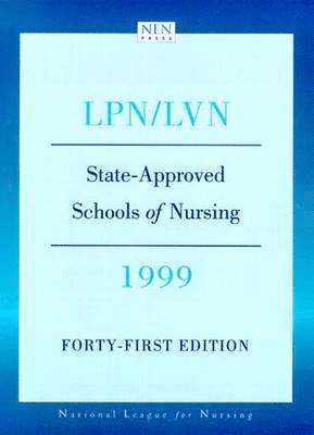 Nln Research Division, National League for Nursing - State Approved Schools of Nursing- LPN/LVN 1999, Häftad
