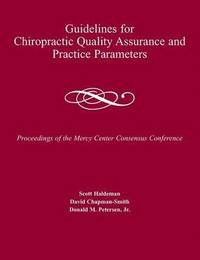 bokomslag Guidelines for Chiropractic Quality Assurance and Practice Parameters