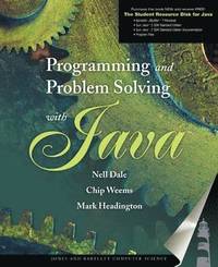 bokomslag Programming and Problem Solving with Java