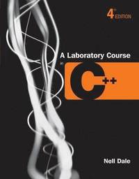 bokomslag A Laboratory Course in C++