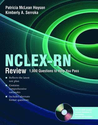bokomslag NCLEX-RN Review: 1,000 Questions To Help You Pass