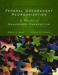 bokomslag Federal Government Reorganization