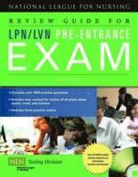 bokomslag Review Guide For LPN/LVN Pre-Entrance Exam