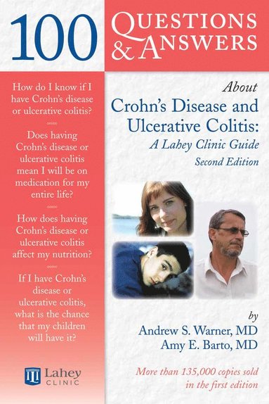 bokomslag 100 Questions & Answers About Crohns Disease and Ulcerative Colitis: a Lahey Clinic Guide