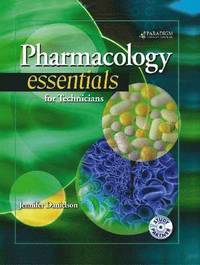 bokomslag Pharmacology Essentials for Technicians