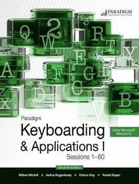 bokomslag Paradigm Keyboarding I: Sessions 1-60