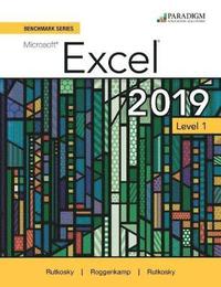 bokomslag Benchmark Series: Microsoft Excel 2019 Level 1
