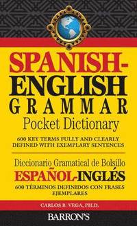 bokomslag Spanish-English Grammar Pocket Dictionary