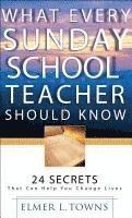 What Every Sunday School Teacher Should Know