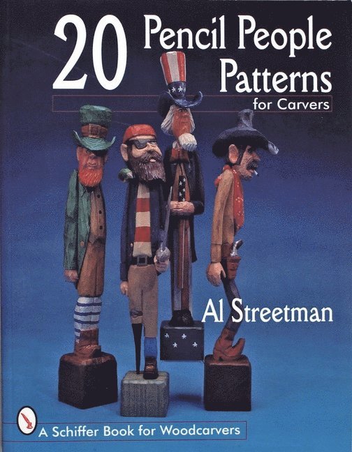 20 Pencil People Patterns for Carvers 1