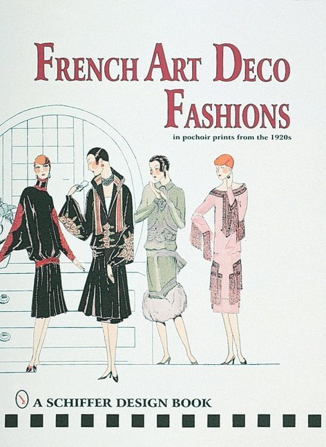 French Art  Deco Fashions in  Pochoir Prints from  the 1920s 1