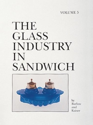 bokomslag The Glass Industry in Sandwich