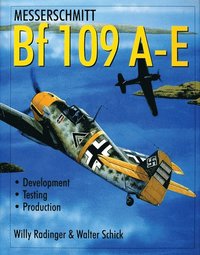 bokomslag Messerschmitt Bf 109 A-E