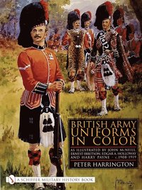 bokomslag British Army Uniforms in Color