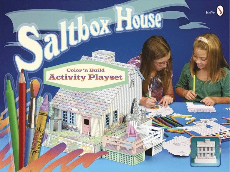 Saltbox House: Color n Build Activity Playset 1