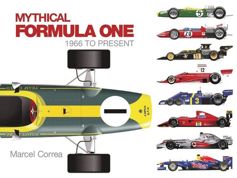 Marcel Correa, Marcel Correa - Mythical Formula One, Inbunden