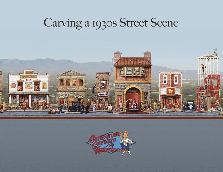 Carving a 1930s Street Scene 1