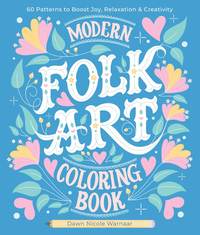 bokomslag Modern Folk Art Coloring Book