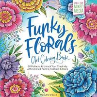 bokomslag Funky Florals Art Coloring Book