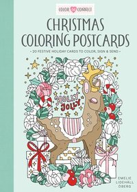 bokomslag Christmas Coloring Postcards