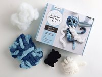 bokomslag Super Simple Finger Knitting Kit Jiggle the Jellyfish