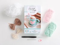 bokomslag Crochet Café Amigurumi Kit Hot Cocoa