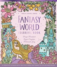 bokomslag Fantasy World Coloring Book MAGIC MEADOWS - ROYAL KINGDOM - MERMAIDS' BAY