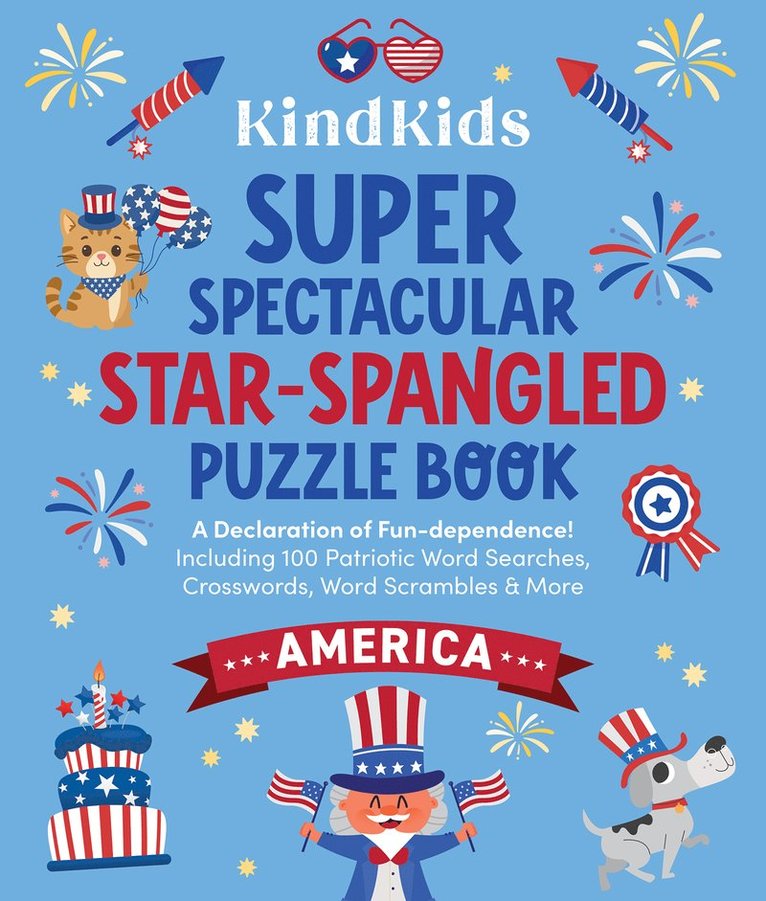 KindKids Super Spectacular Star-Spangled Puzzle Book