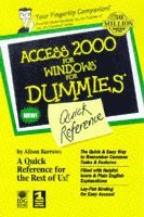Alison Barrows - Access 2000 for Windows For Dummies Quick Reference, Häftad