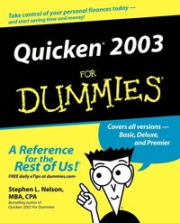 bokomslag Quicken 2003 for Dummies