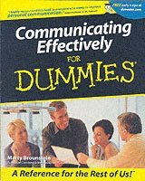 Marty Brounstein - Communicating Effectively For Dummies, Häftad