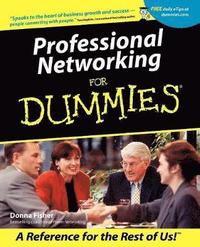 bokomslag Professional Networking For Dummies