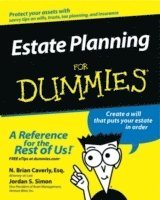 bokomslag Estate Planning for Dummies